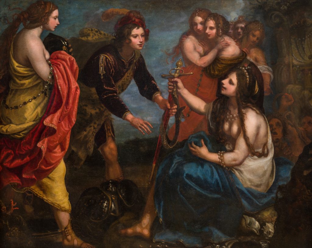 GIOVANNI BILIVERT, Teti consegna le armi ad Achille, 1634, Collezioni Intesa Sanpaolo