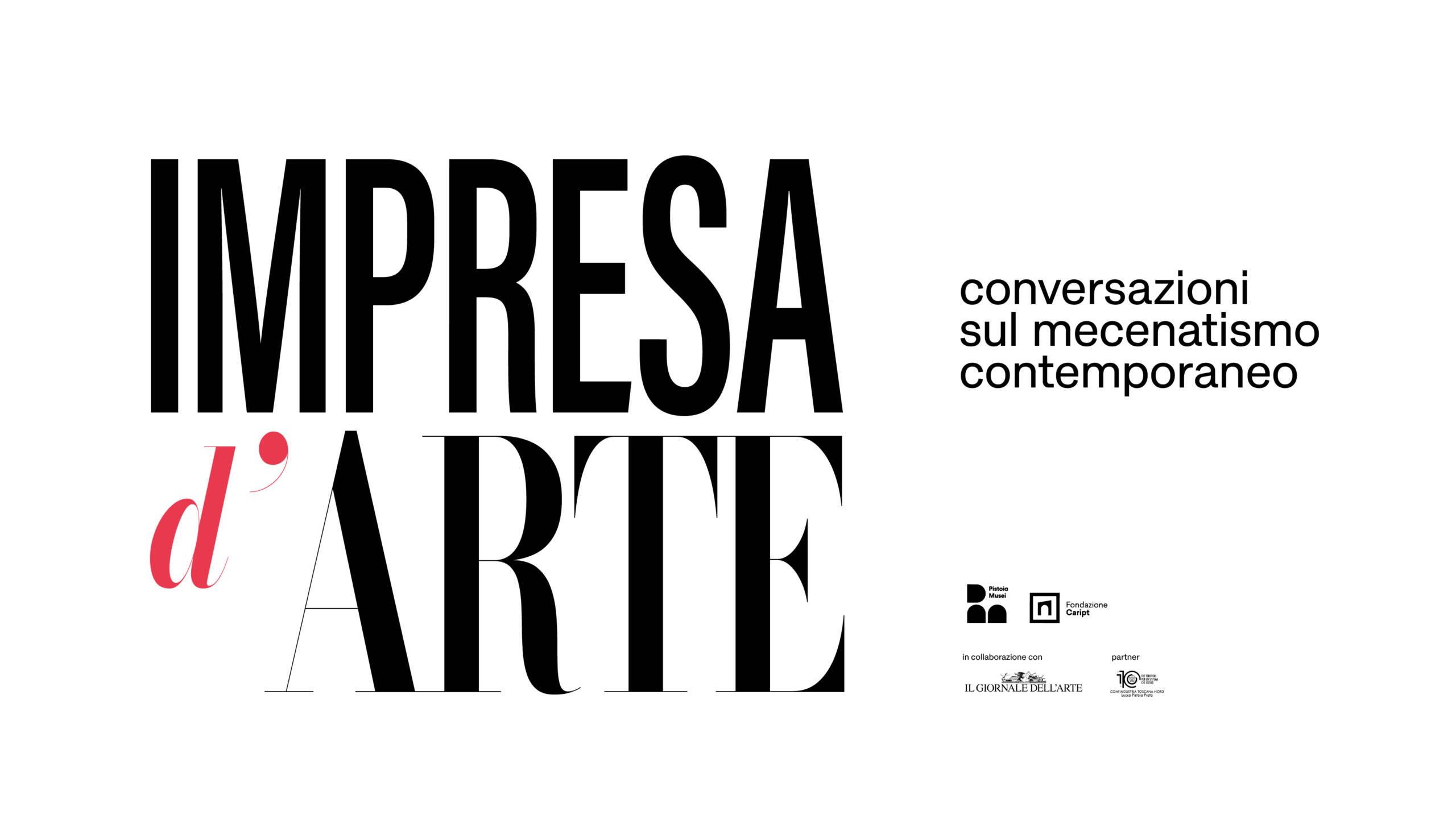Ciclo di incontri Impresa d'arte